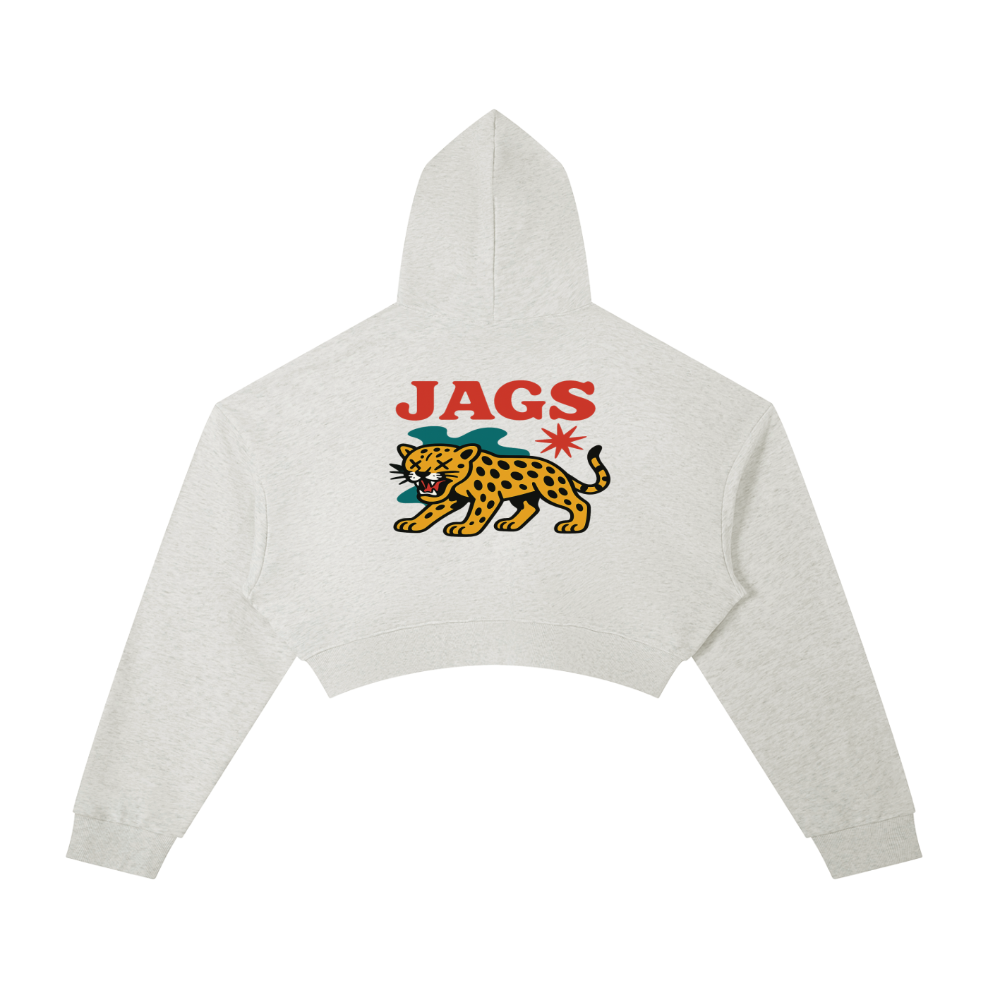 JAGS- Origin cropped hoodie