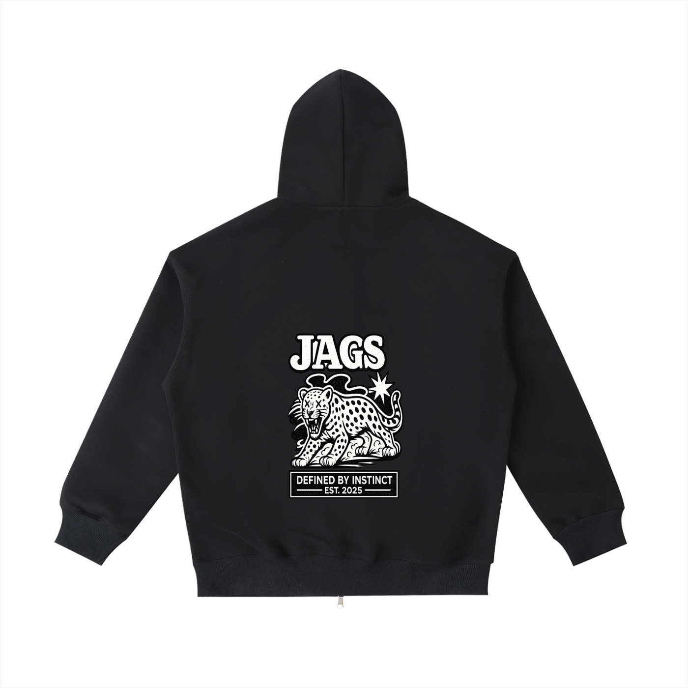 JAGS-Declaration zipped hoodie