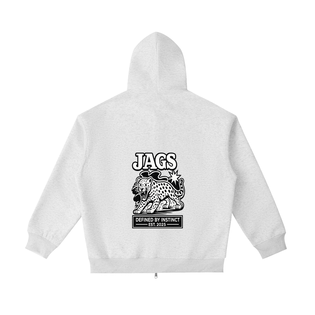 JAGS-Declaration zipped hoodie