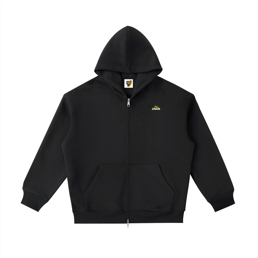 JAGS- Signature zipped hoodie