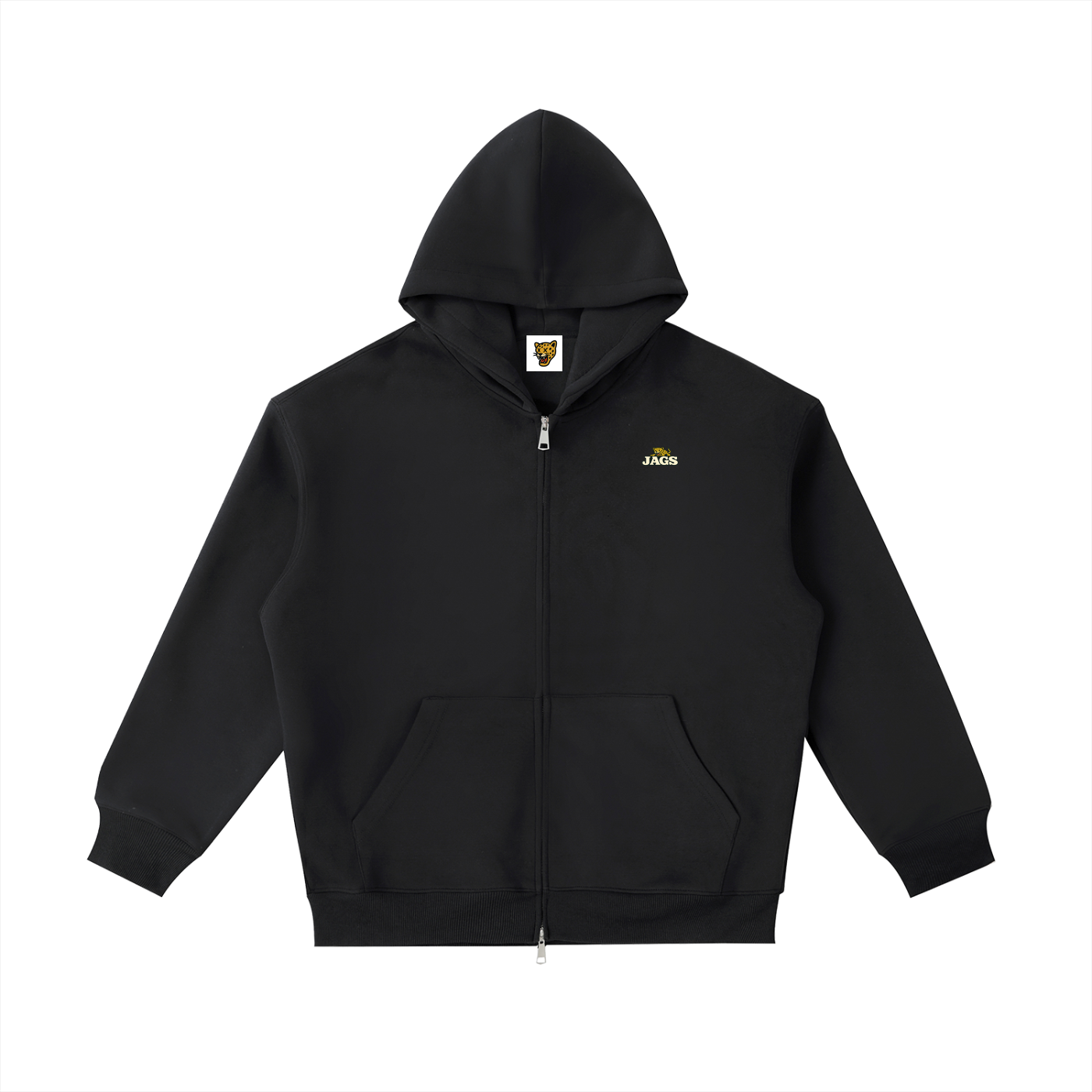JAGS- Signature zipped hoodie