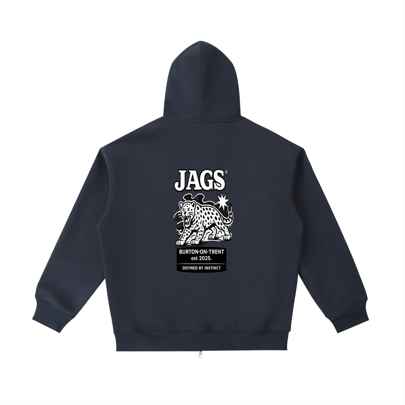JAGS- Declaration zipped hoodie