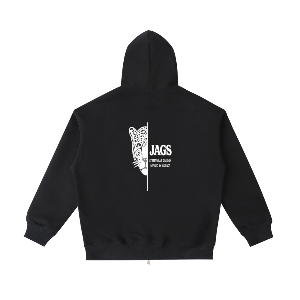 JAGS- Anomaly zipped hoodie