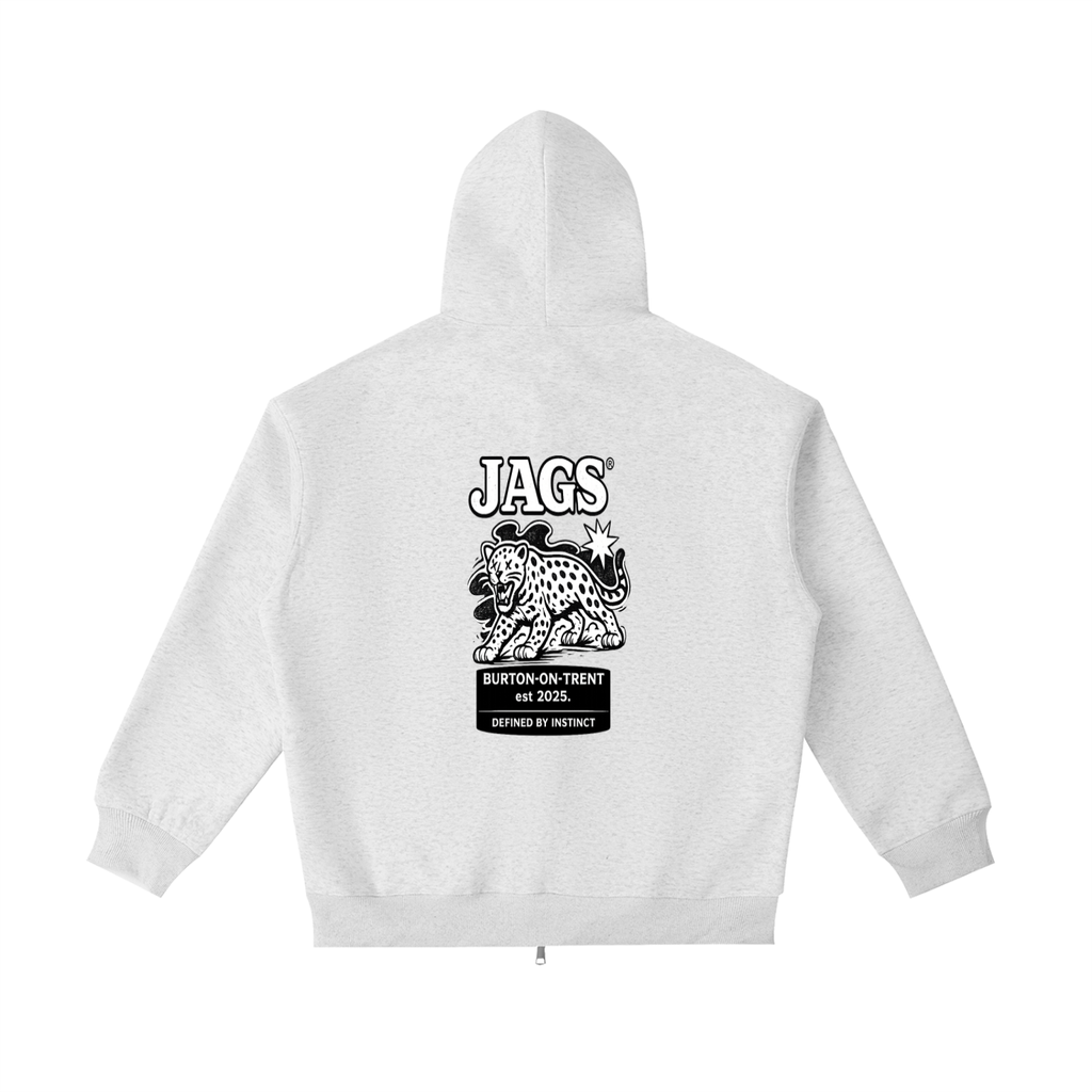 JAGS- Declaration zipped hoodie