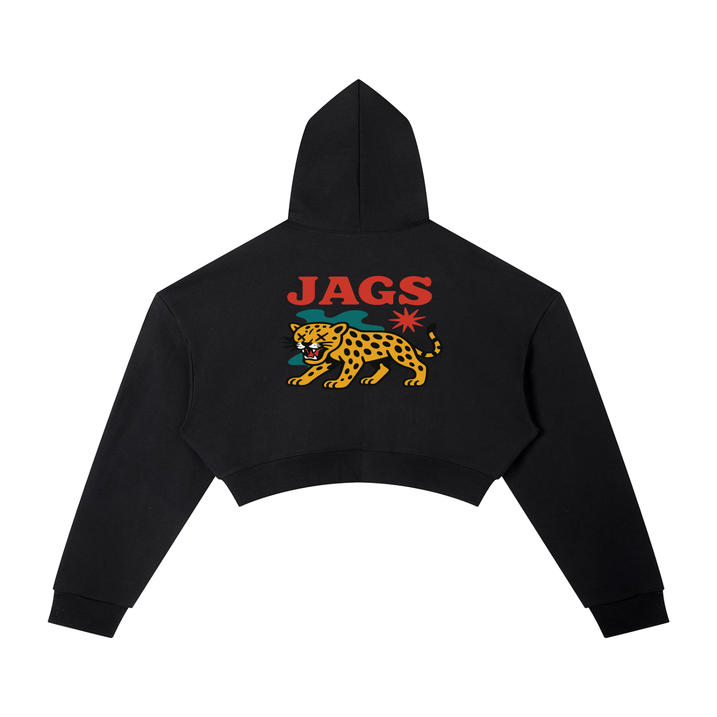 JAGS- Origin cropped hoodie