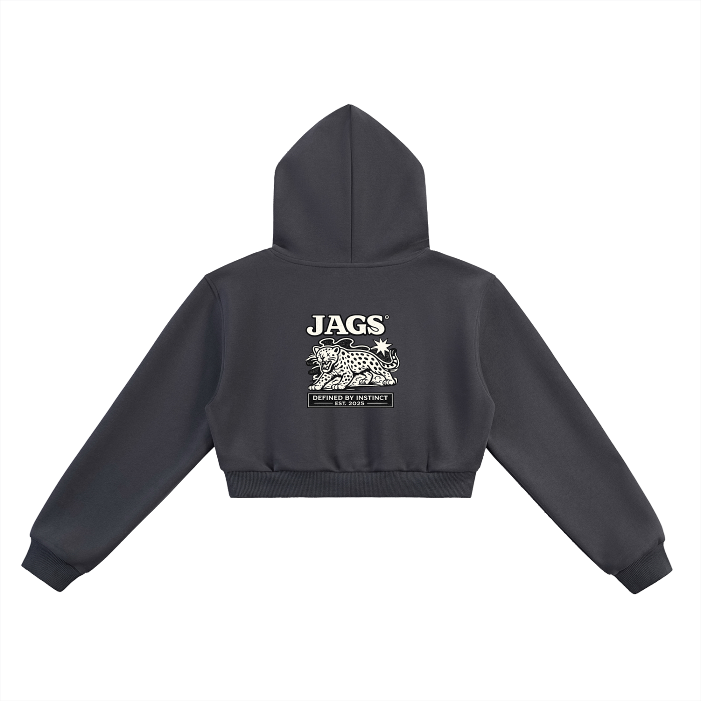 JAGS- Declaration Cropped hoodie