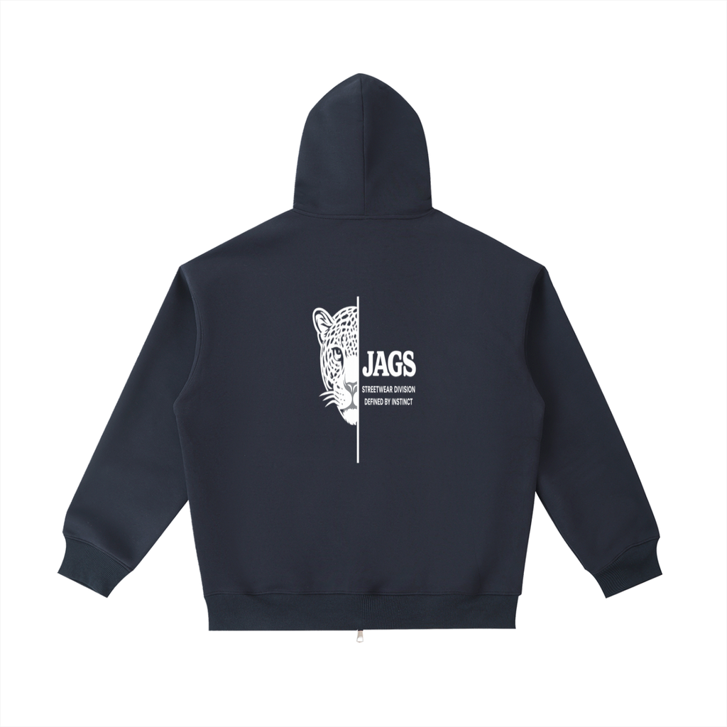 JAGS- Anomaly zipped hoodie