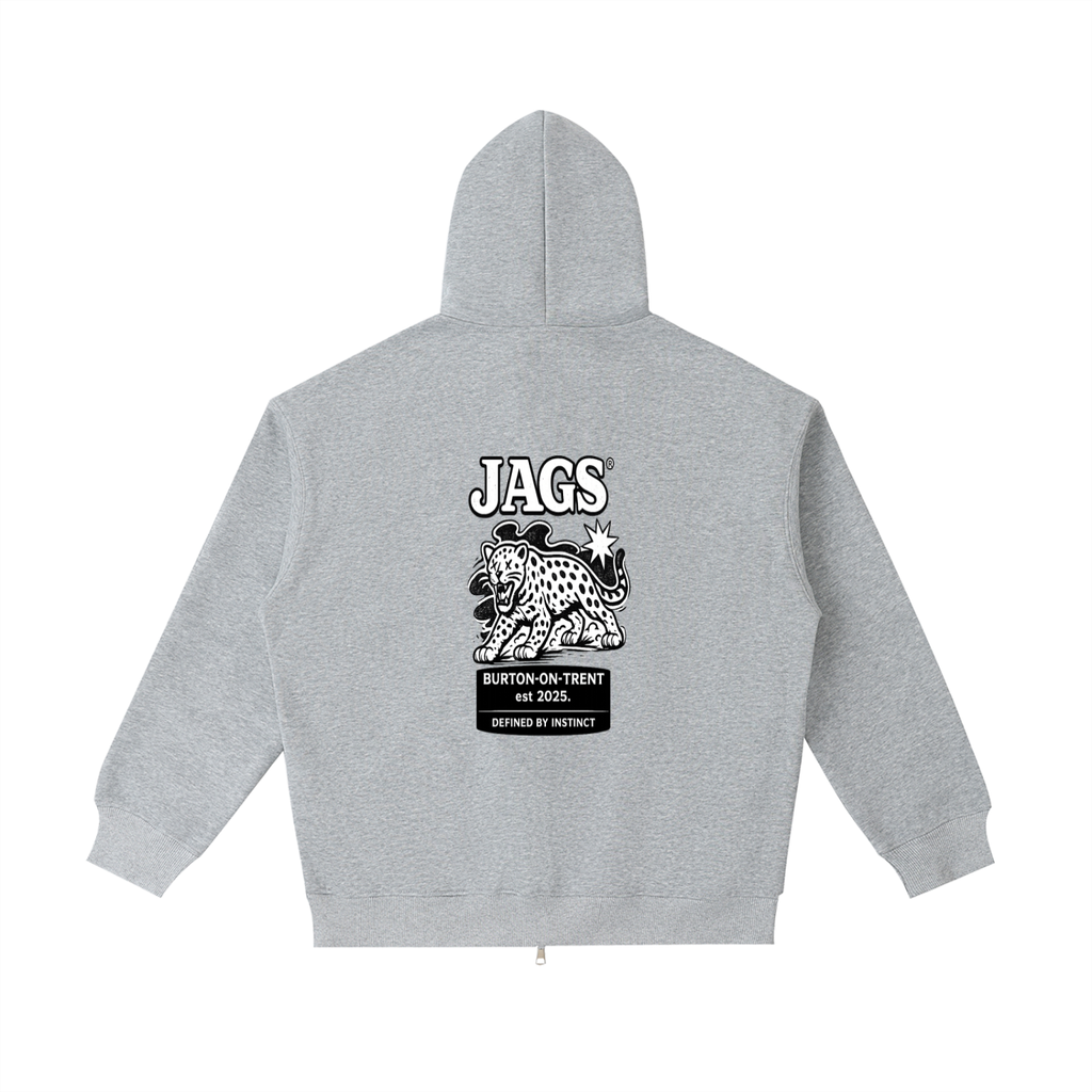 JAGS- Declaration zipped hoodie