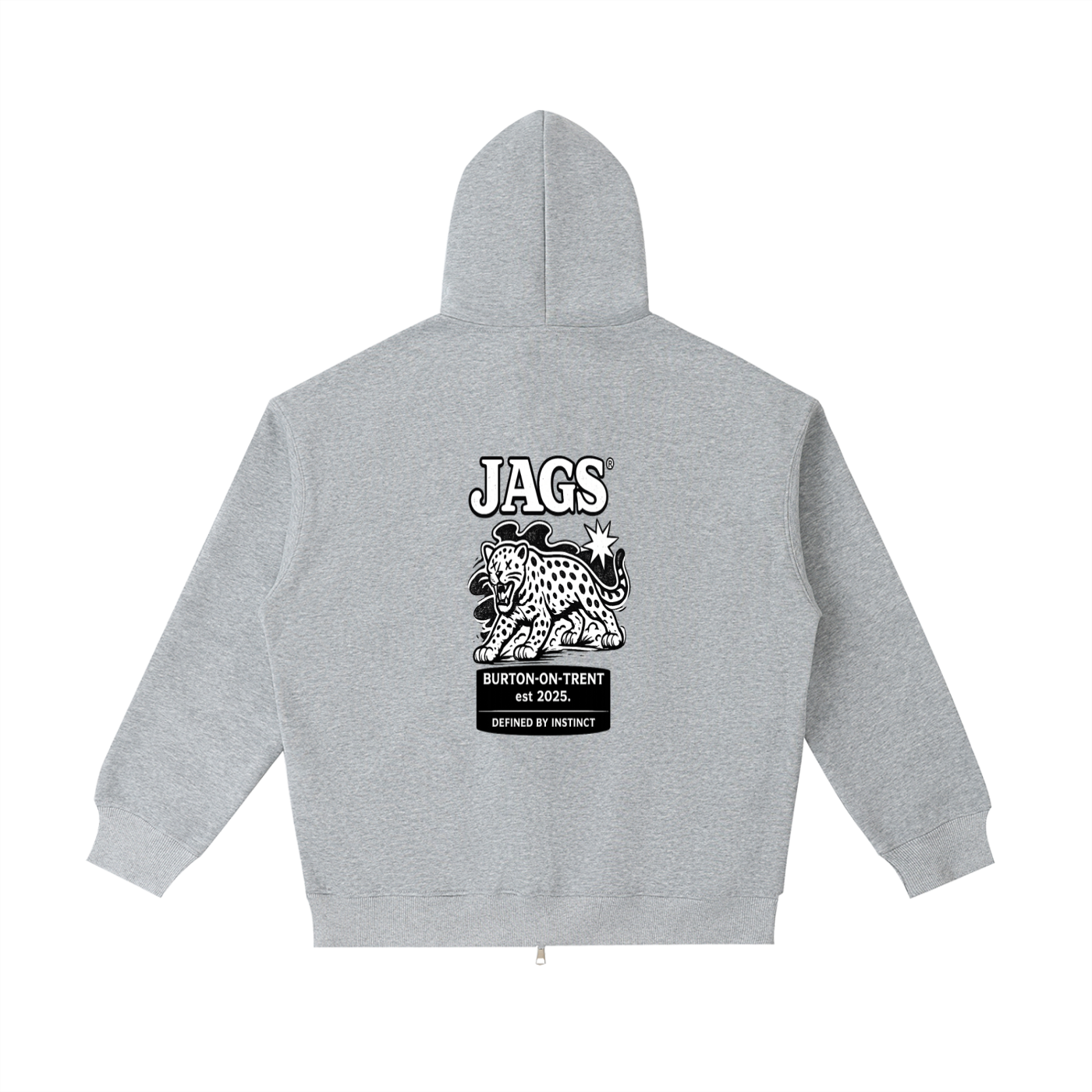 JAGS- Declaration zipped hoodie
