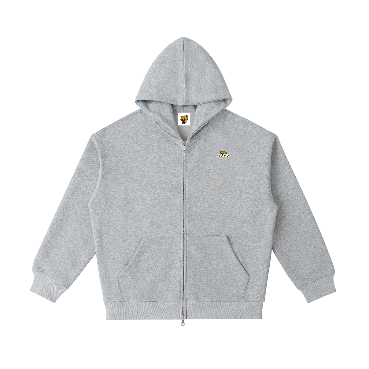 JAGS- Signature zipped hoodie