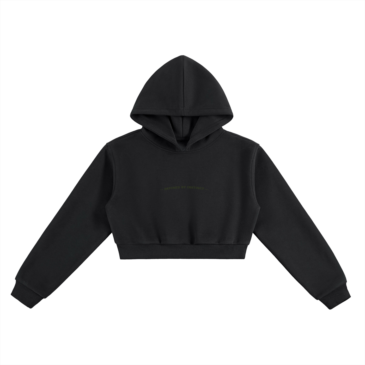 JAGS- Declaration Cropped hoodie