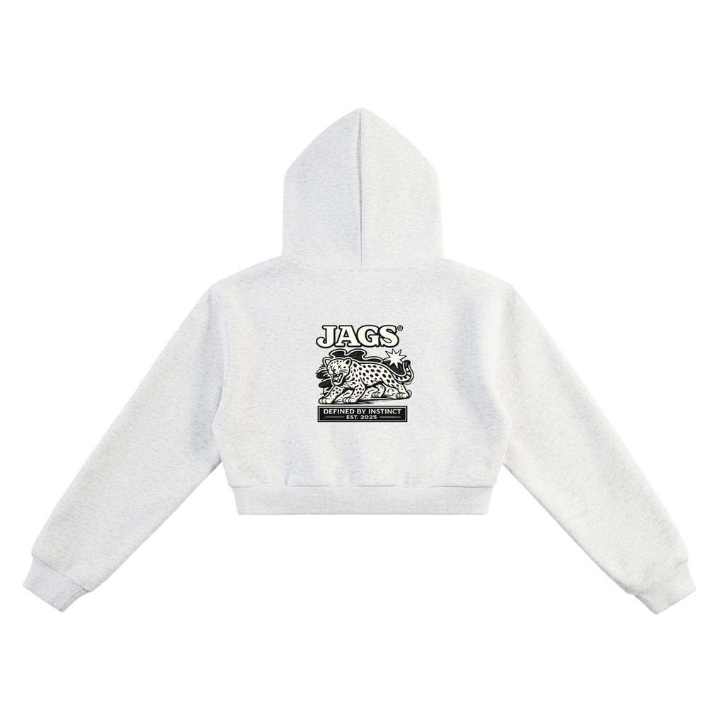 JAGS- Declaration Cropped hoodie