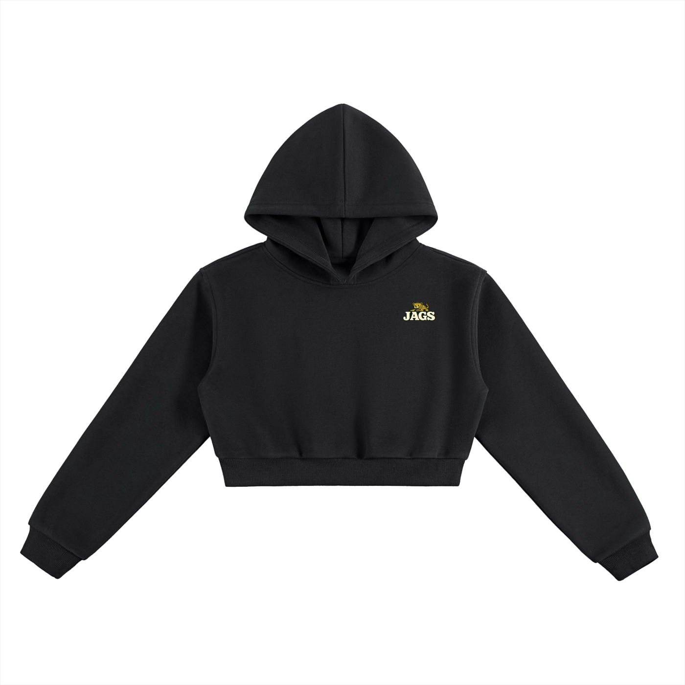 JAGS- Signature cropped hoodie