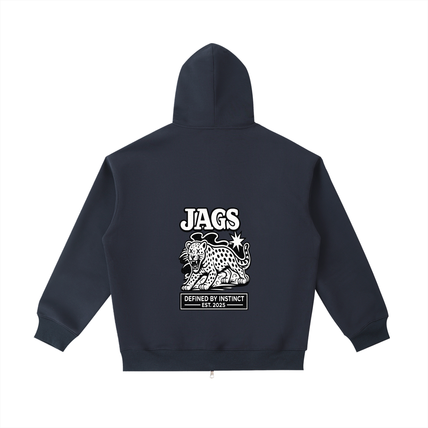JAGS-Declaration zipped hoodie