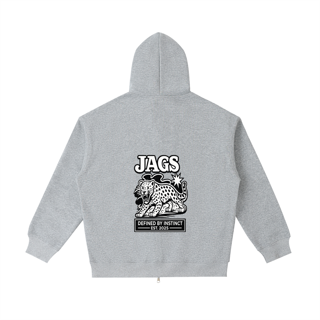 JAGS-Declaration zipped hoodie