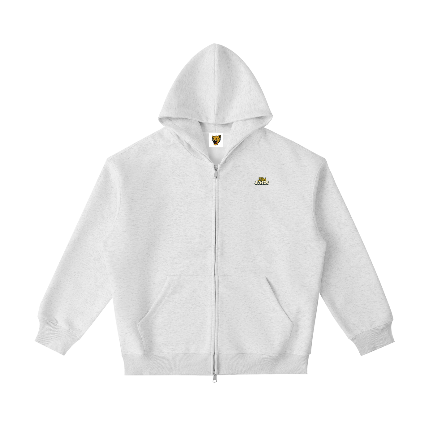 JAGS- Signature zipped hoodie