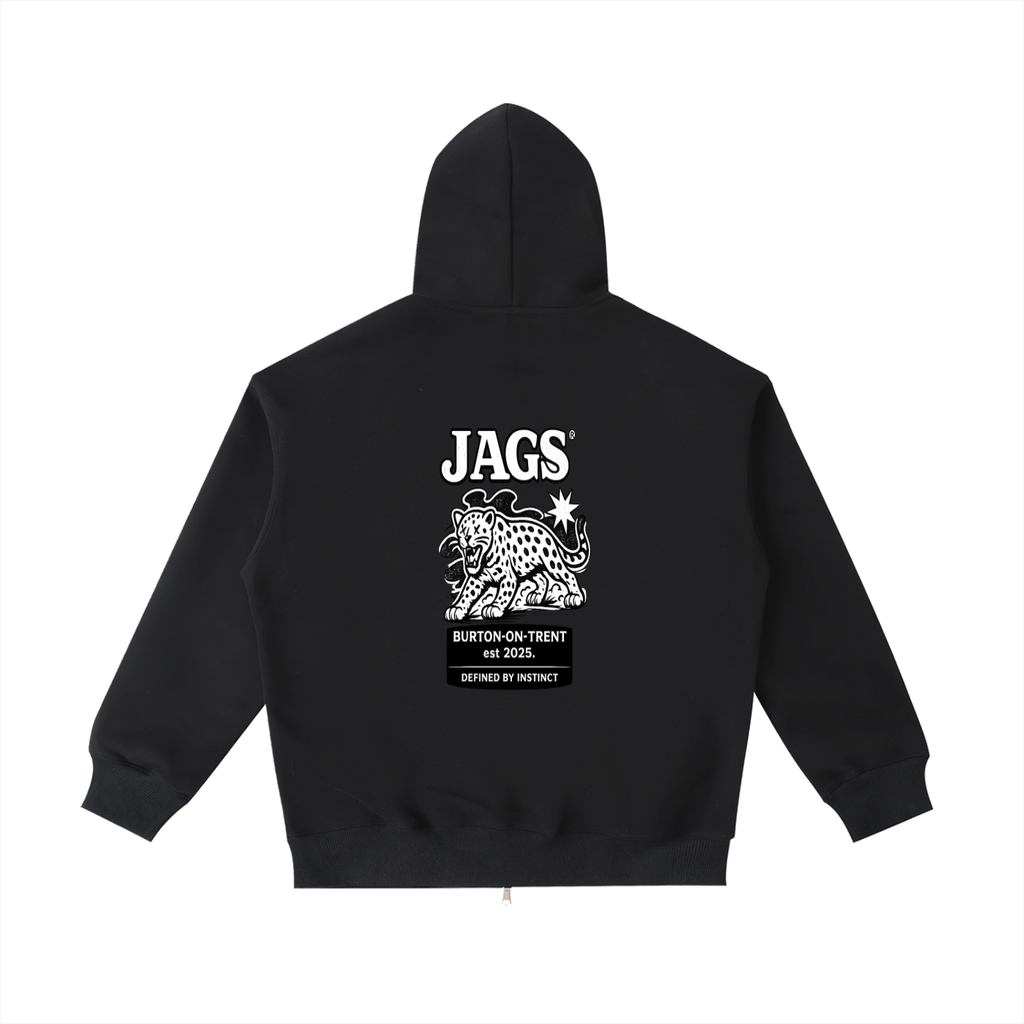 JAGS- Declaration zipped hoodie