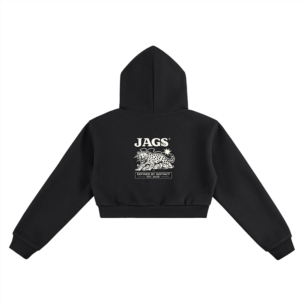 JAGS- Declaration Cropped hoodie
