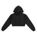 JAGS-declaration cropped hoodie