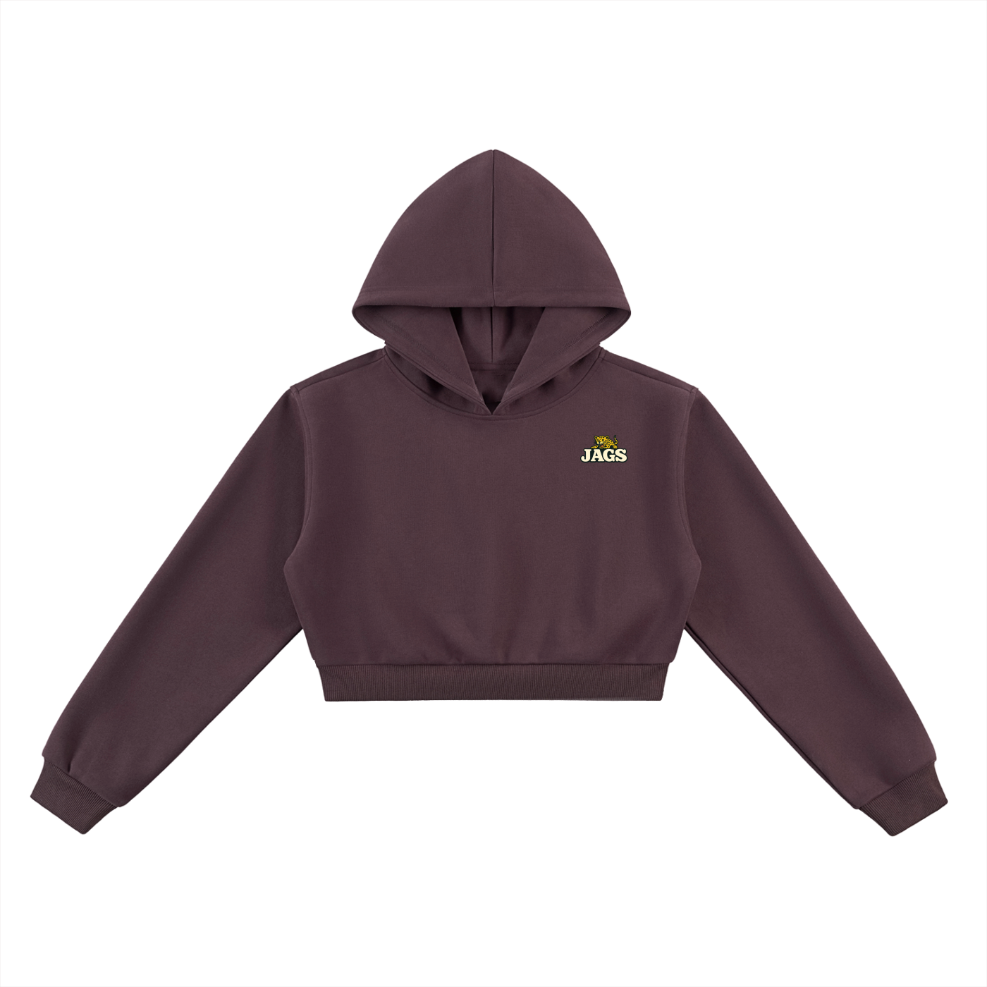 JAGS- Signature cropped hoodie